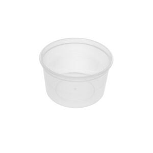 500ml Plastic Tub with 120mm Diameter – Durable & Food Safe