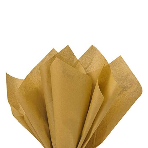 Tissue Paper Gold – 10 Sheets (50 x 66cm)