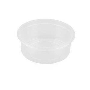 PP Clear Plastic Tub – 250ml (120mm Diameter)