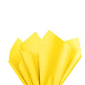 Tissue Paper Brights 50x66cm – Yellow (Pack of 10)
