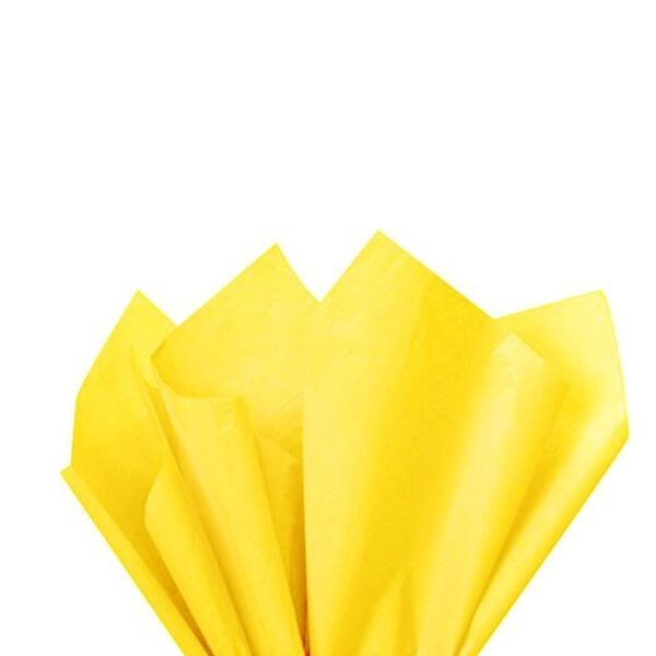 Tissue Paper Brights 50x66cm – Yellow (Pack of 10)