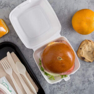 FT5-768x768 Foam Burger Box White 122x122x64mm