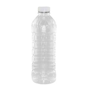 1 Litre Plastic PET Juice Bottles with Lids