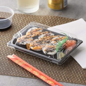 Sushi Box with Black Bottom – 16×11.5cm