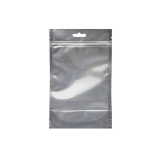 Clear Foil Doy Zipper Pouch 10×17+6BG – 110 Microns