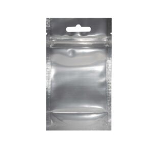 Clear Foil Doy Pouch with Zipper 8×14+5BG – 110 Microns