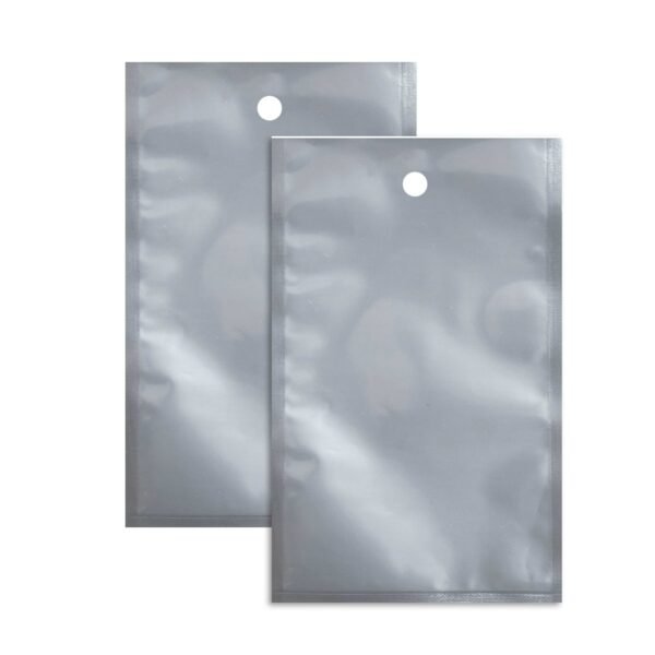 Foil Clear Bags 100×150mm with Hole Punch – No Tear, Durable Packing Bags