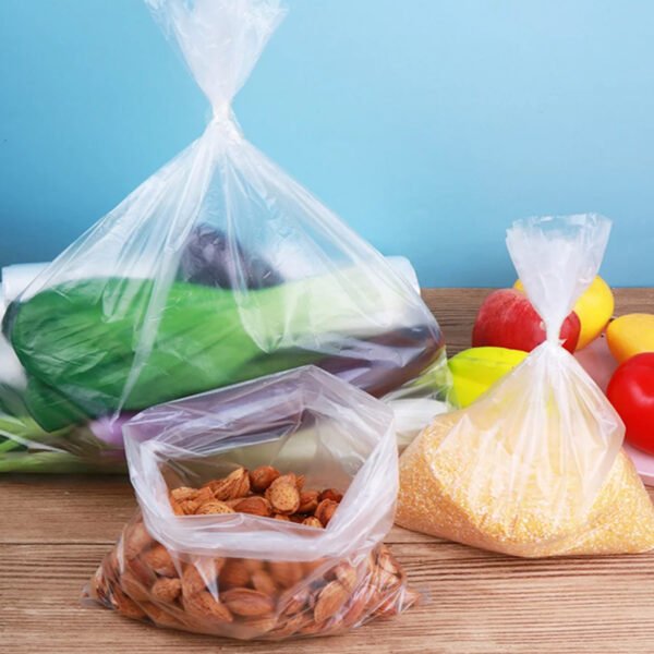 Frosted Flat Plastic Bag 45x60cm – Durable, Reusable & Transparent Storage Bag