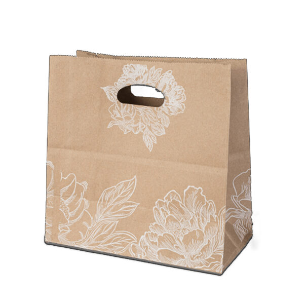Grace Kraft Paper Bag with Punch Handle – 280x280x150mm