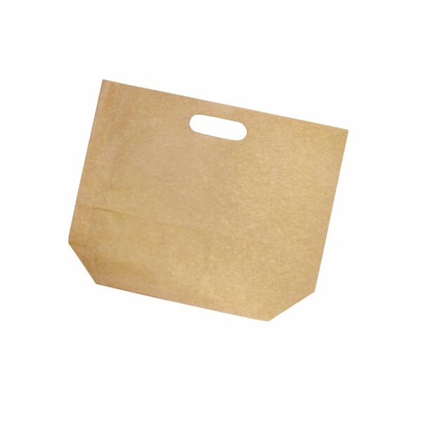 Kraft Large Paper Handle Bags 495x515mm – Eco-Friendly Shopping Bags
