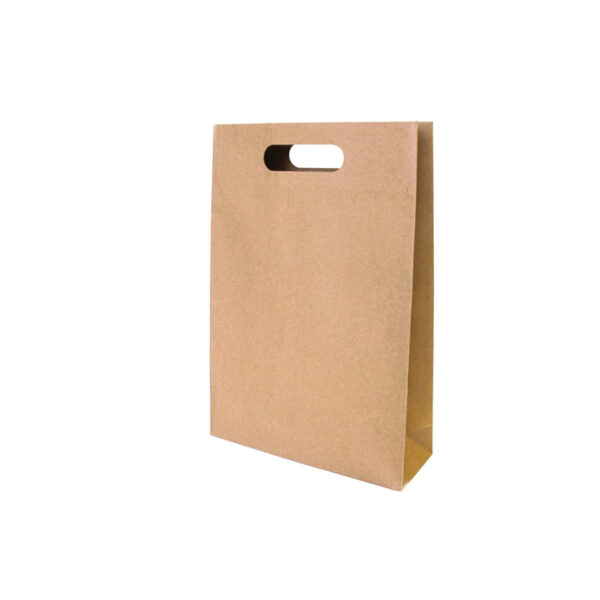 Small Brown Kraft Paper Carrier Bag with Handle