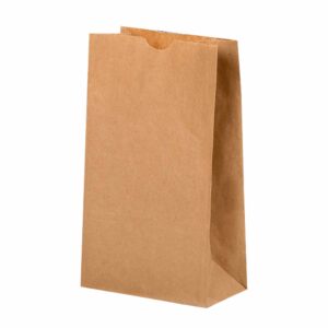 S.O Brown Paper Bag Size 10 – 165x110x335mm | Eco-Friendly Kraft Bags