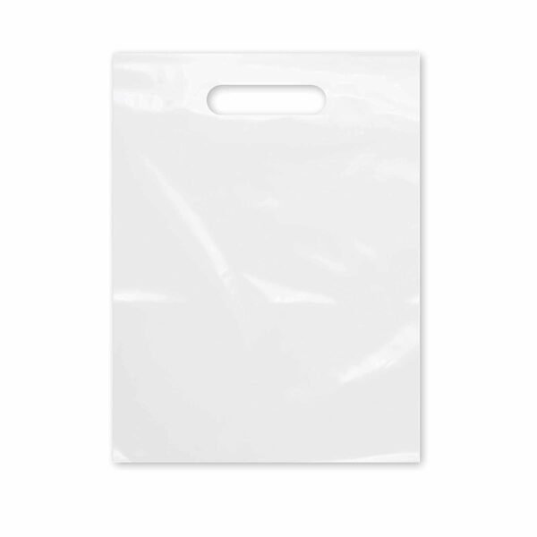 Premium White Boutique Bag 28x40cm (50 Microns)