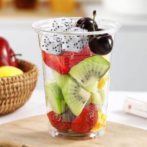 Crystal Clear Disposable Cups 250ml (95mm) – Strong