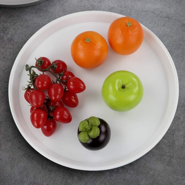 Foam Pizza Tray #50U White – 230x20mm | Disposable Pizza Serving Tray