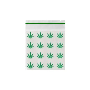 HSMG44GCP.webp GRIP BAG GREEN LINE CANNABIS PRINT 40x40mm